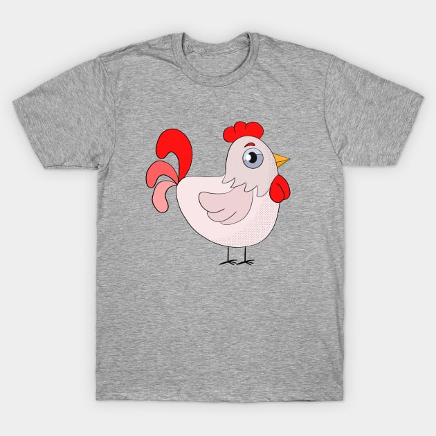 A farm rooster T-Shirt by DiegoCarvalho